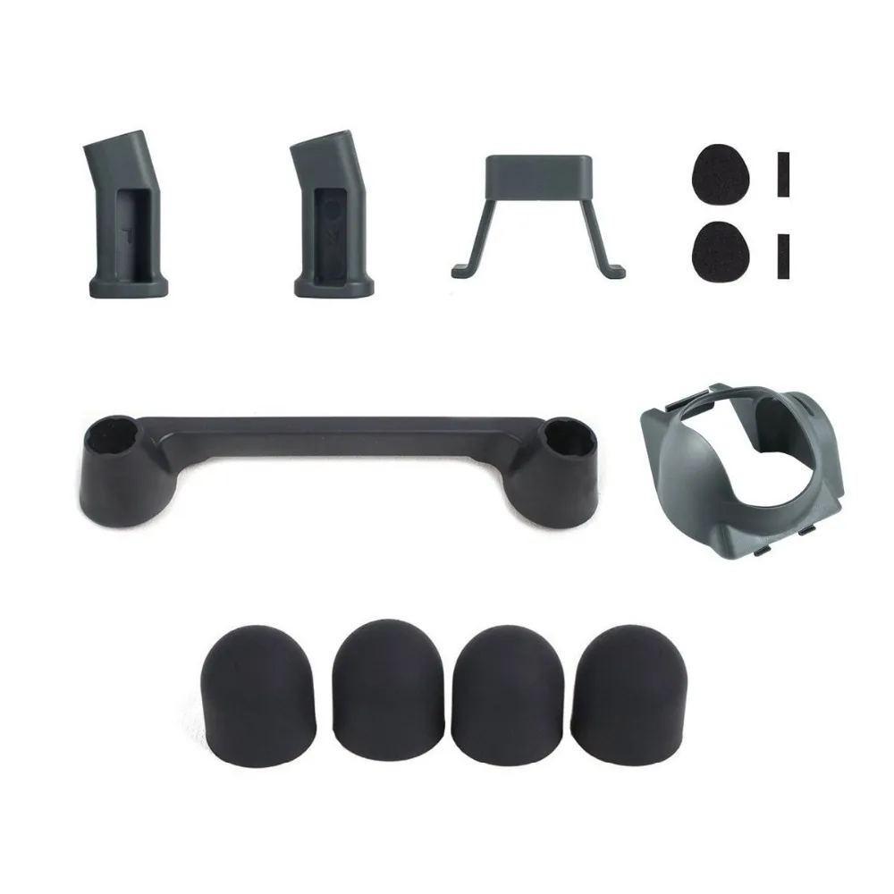 

DJI Mavic Pro Accessories Kits with Landing Gear Extender,Lens Hood Sun Shade,Remote Controller Joystick Motor Cap Protector