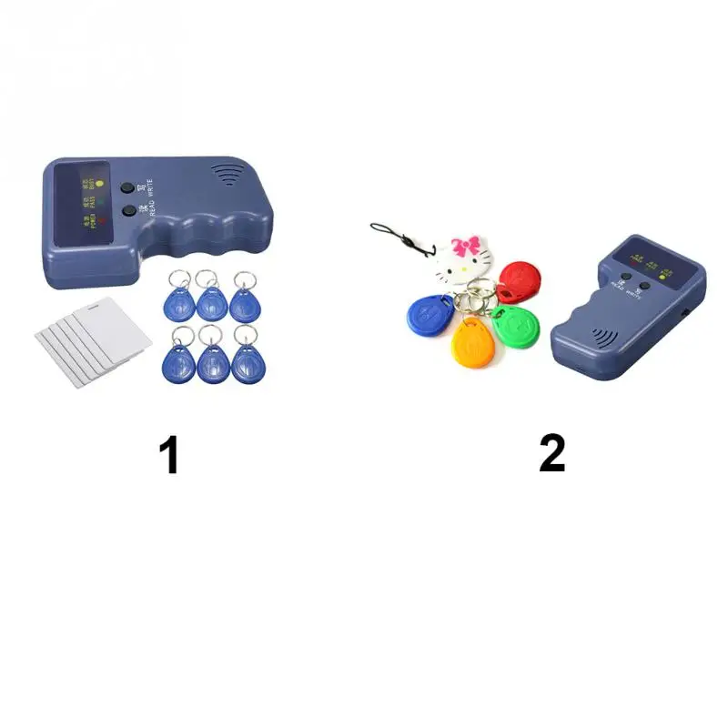 Ручной 125 кГц RFID Копир Писатель RFID Дубликатор EM ID копир+ 5 шт. EM4305/T5577/CET5200 перезаписываемые брелки