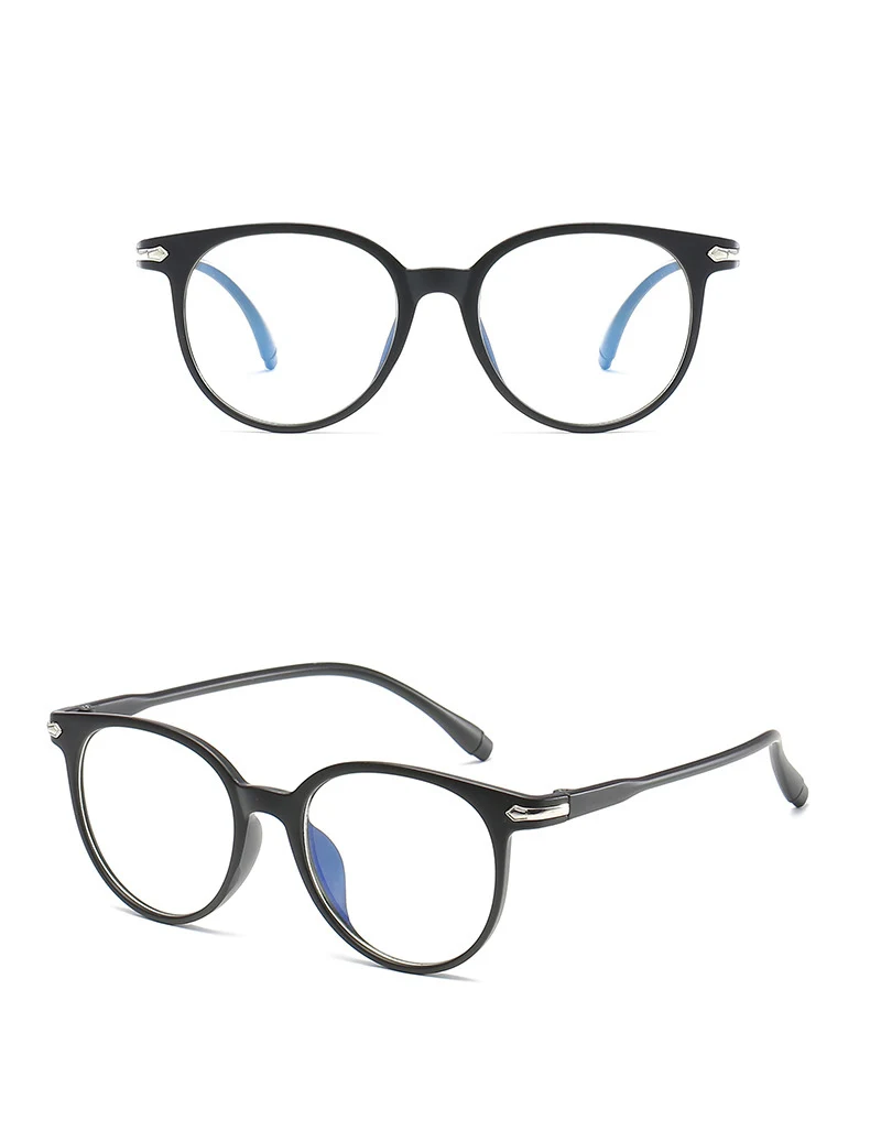 Модные женские очки, оправа для мужчин, оправа для очков, винтажные круглые прозрачные линзы, очки, оптическая оправа для очков HA-45