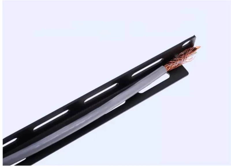 5 шт. 19 &quot0.5U PDU сталь управления кабелем для шкафов сетевого провода Органайзер 2 0