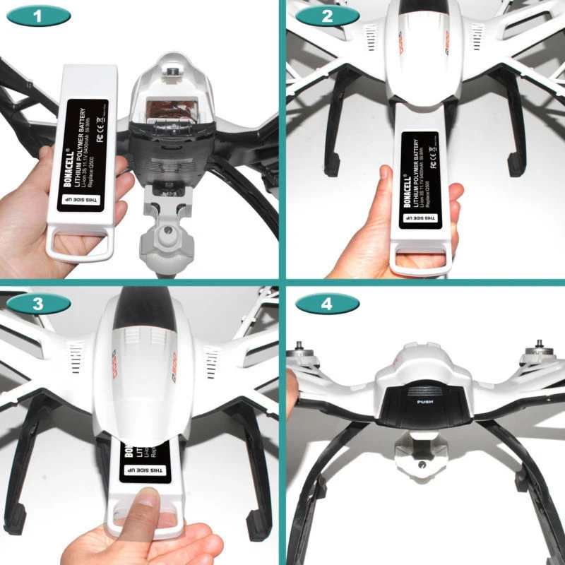 BATTOOL 1 шт 5400 mAh Перезаряжаемые Замена Drone Батарея для Yuneec Q500 Тайфун G