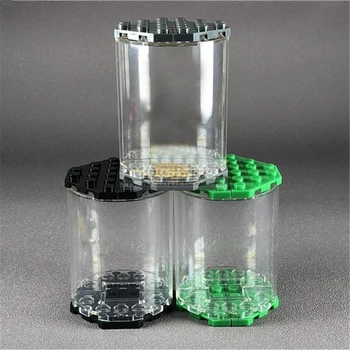 

Single Sale Display Show Case Storage Box Building Blocks for Figure Display Classic Model Bricks Set Toys for Kids