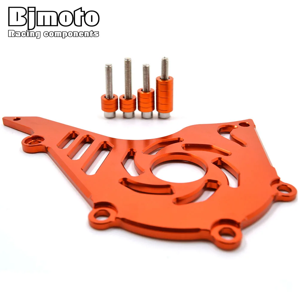 Bjmoto Мотоцикл с ЧПУ передняя Звездочка крышка двигателя цепь Защита Чехол для DUKE