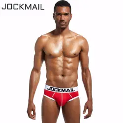 JOCKMAIL Марка с низкой талией пикантные Для мужчин нижнее белье трусы Гей Нижнее белье пениса Чехол Для мужчин s бикини трусы сексуальное