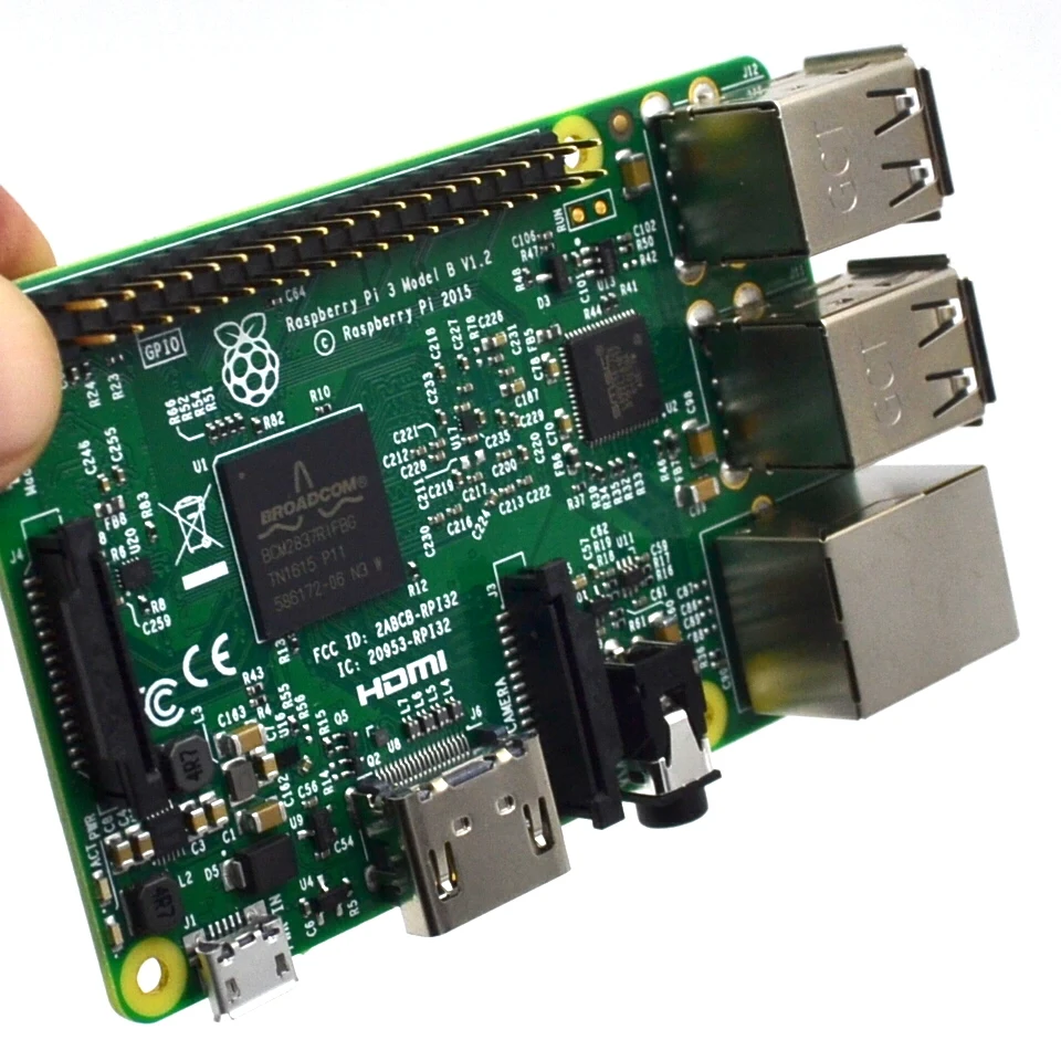 Шаговый двигатель сервопривод Робот Плата расширения для Raspberry Pi Zero/3B/2B/B