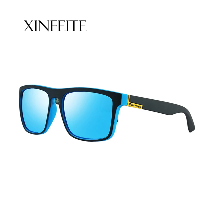 

Xinfeite Sunglasses Trend Fashion Square Frame HD Lens Polarized UV400 Outdoor Sports Fishing Sun Glasses For Men Women X426
