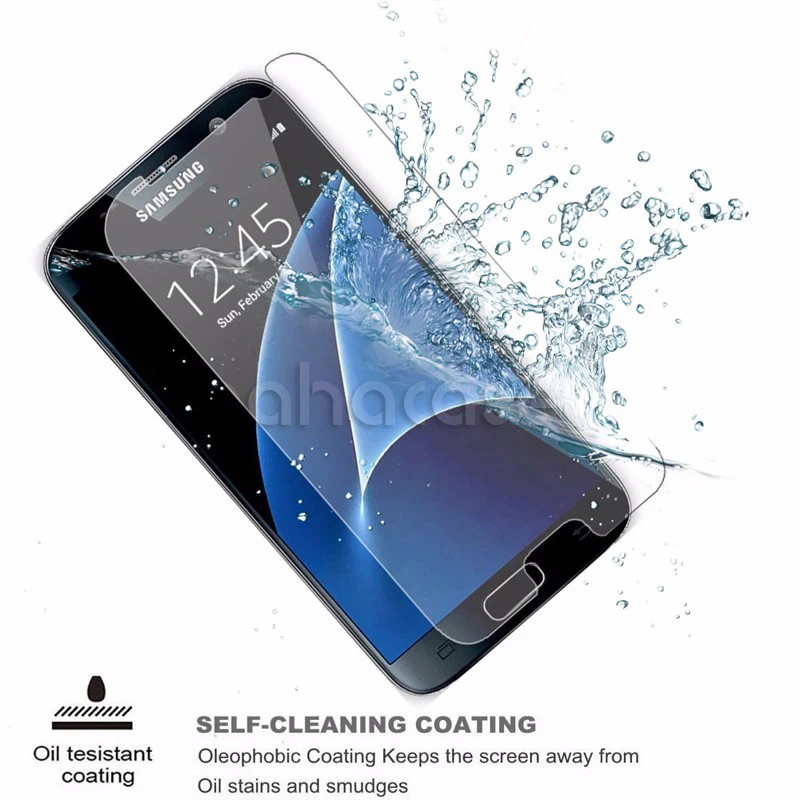 10 шт. 2.5D закаленное Стекло для samsung S10 E Plus S4 S5 S6 S7 Note 5 4 3 Экран защитная пленка 9 H взрыво-защитных с акриловая коробка