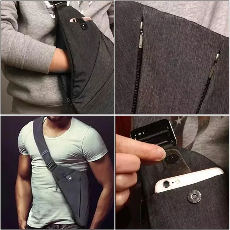 Mini Close Fitting Multi-purpose Tablet Bag Anti-theft Casual Shoulder Computer Backpack For Outdoor Sports Business Travel