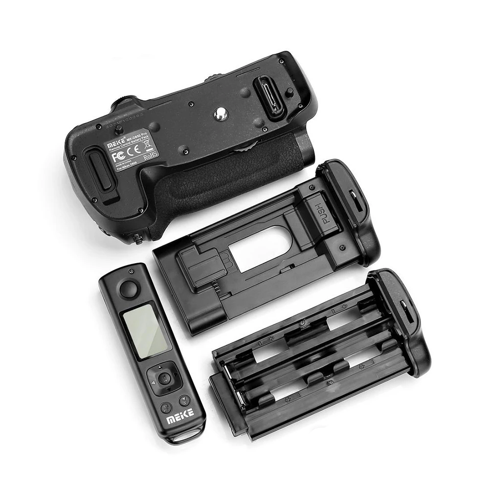 Meike-MK-D850-Pro-2-4g-A-Distanza-Senza-Fili-di-Controllo-Verticale-Battery-Grip-con