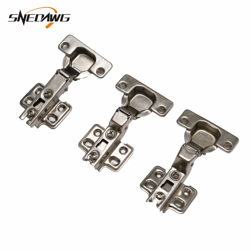 Kopen Meubilair Scharnier voor Kast Kast Metalen Hardware Full Half Overlay Type Zonder Demper 101x62mm Kast Kledingkast scharnier