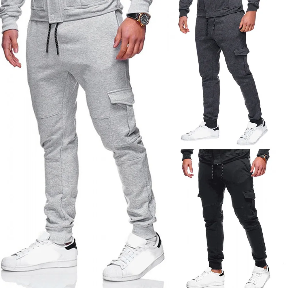 Mens sport pant Sweatpants Jogging Pants Men Fitness