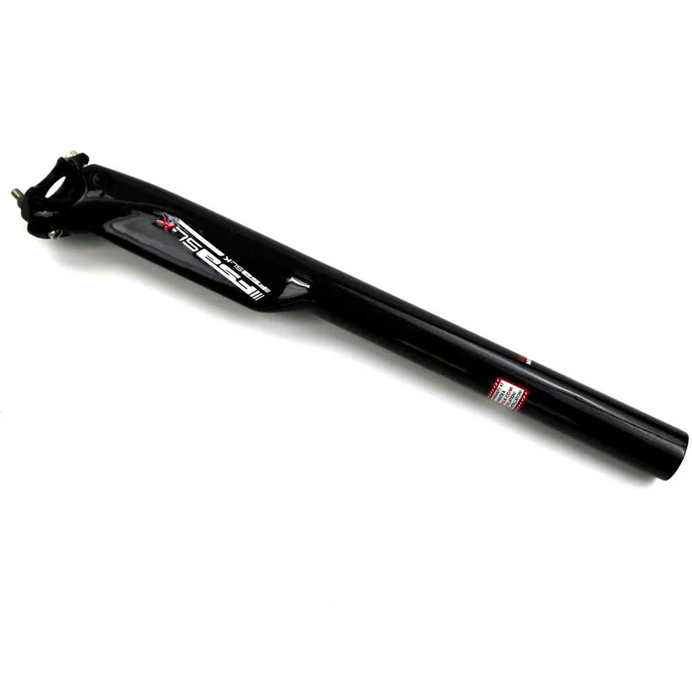 

FSASL-K Newest Mountain Bike Carbon Seatpost Full Carbon Fibre Bicycle Seatposts Road MTB Parts 27.2/30.8/31.6*400mm 5mm Offset