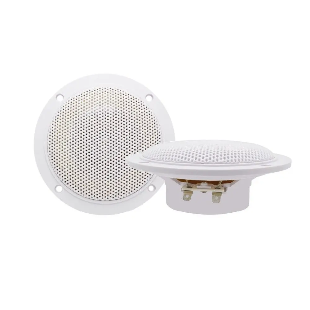 

120W 2 Way 4inch Marine Boat Waterproof Speakers for Outdoor Motorcycle Golf Marine Boat SPA bath UV-Proof Outdoor Music Speaker