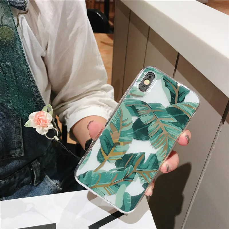Floral Plating iPhone 8 case flower (8)