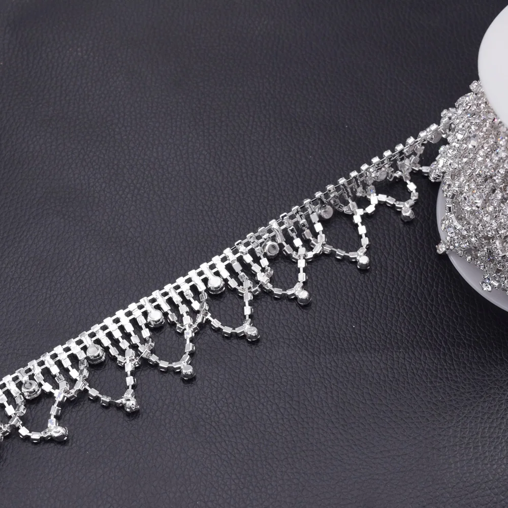 Rhinestone patch applique HF-3348 (4)