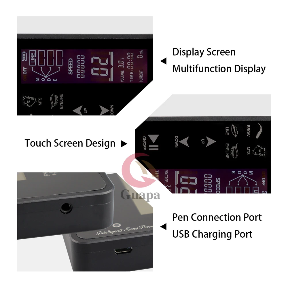 Машинка для татуировок Microtouch Pro Перманентная ручка перманентного макияжа