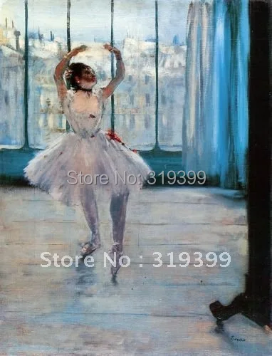 

Oil Painting Reproduction,dancer posing ,Free Shipping,100% handmade,ED020