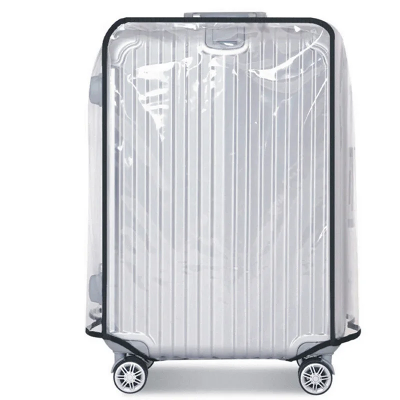 PVC Suitcase Bag Protective Covers Transparent Rain Dust luggage Travel ...