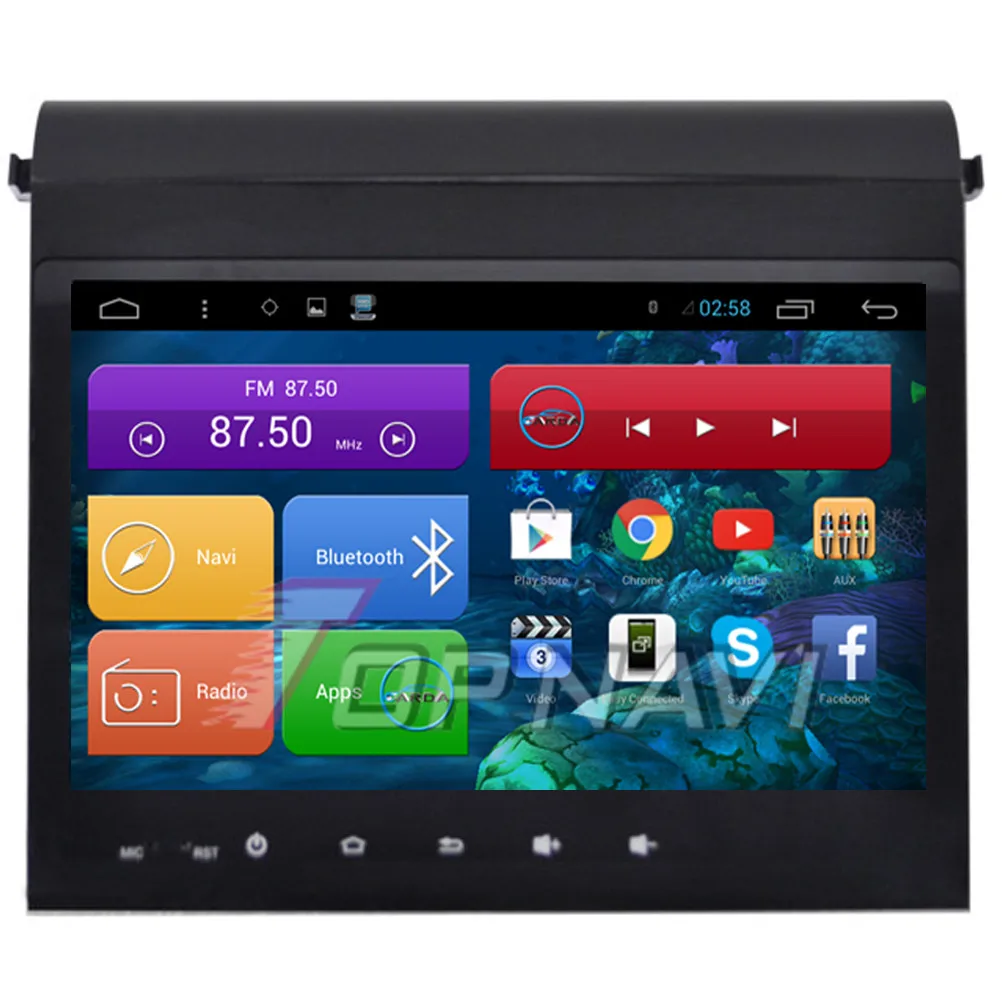 WANUSUAL 9 Quad Core Android 6 0 Car GPS Navigation for Toyota Alphard 2012 Autoradio Multimedia