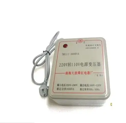 

Full -power 220V to 110V strengthen 3000w 3000 watt transformers, Voltage converter, Use 110 v electrical appliances