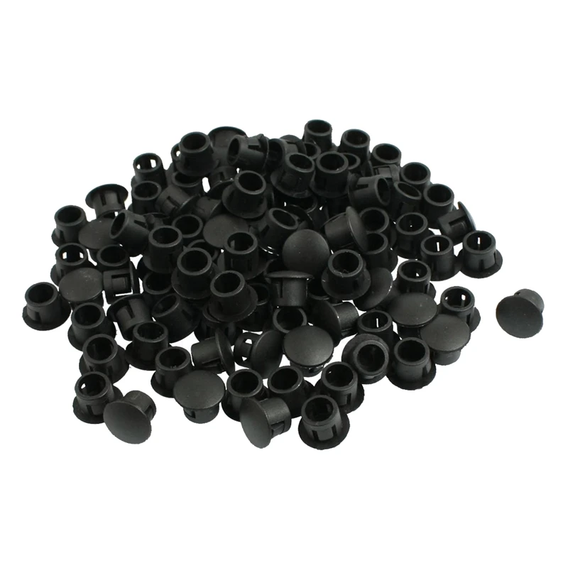 

100x 8mm plastic hole plugs rubber stopper plugs plug