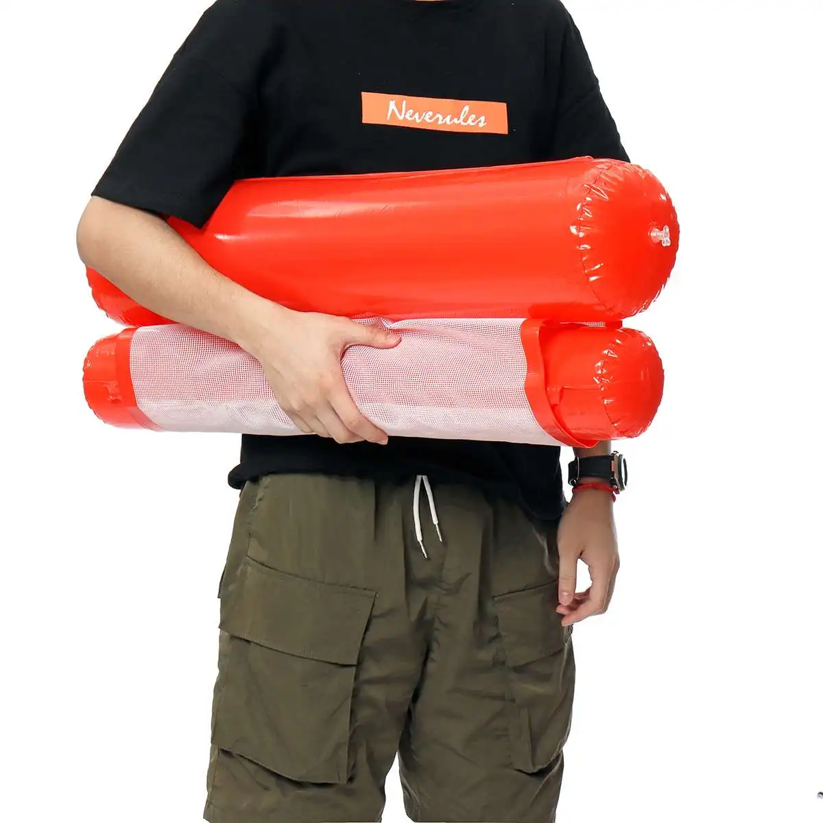 Summer Floating Water Hammock Float Lounger Inflatable Floating Bed Beach Swimming Ring Pool Lounge Float Bed Chair Kids Adults Summer Floating Water Hammock Float Lounger Inflatable Floating Bed Beach Swimming Ring Pool Lounge Float Bed Chair Kids Adults