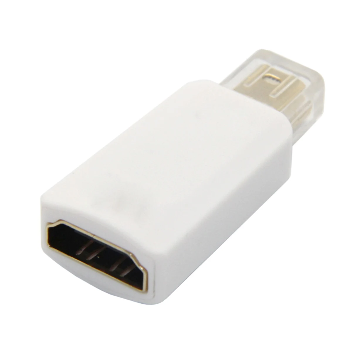 Chenyang Белый Мини DP DisplayPort к HDMI Female 1 4 HDTV адаптер Поддержка аудио и 3D 4K 2K