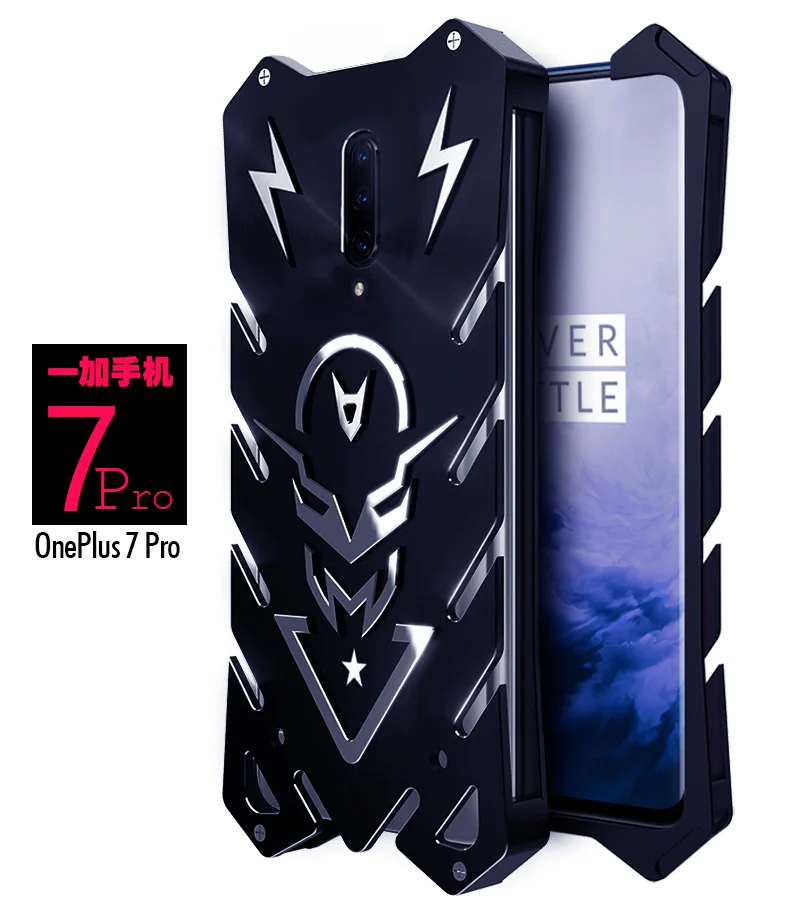 Алюминиевый бронированный чехол Thor для Oneplus 7T Pro 7 Pro Oneplus 5 T, чехол, защитный чехол для телефона с изображением Железного человека