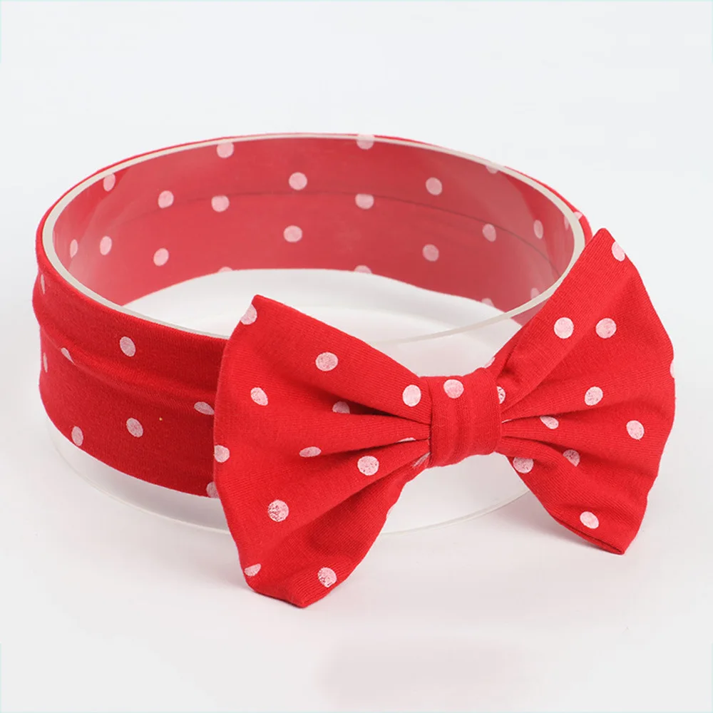 Yundfly Dot Children Hair Band Girls Bowknot Headband Photography Props Kids Headwraps Hair Accessories Bandeau Bebe yundfly dot children hair band girls bowknot headband photography props kids headwraps hair accessories bandeau bebe