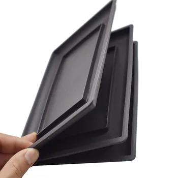 

1pc Tray For Imitation Plastic Rectangle Flower Pots Tray Suitable S & M & L Imitation Purple Sand Balcony Flower Pots