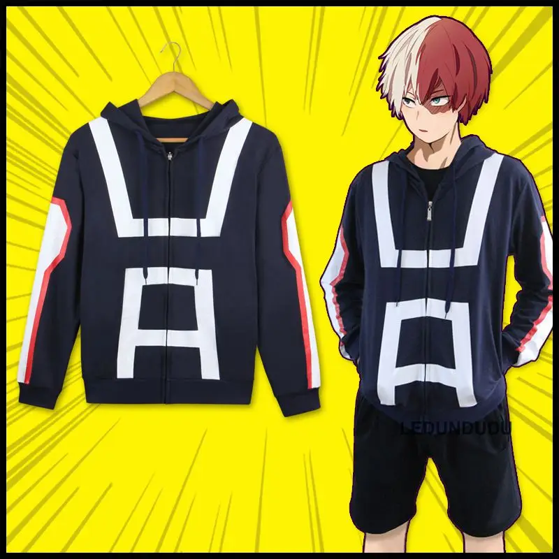 Boku no Hero Academy Todoroki Shoto пальто мой герой Academy для мужчин карнавальный костюм куртки для весны и осени Большие размеры