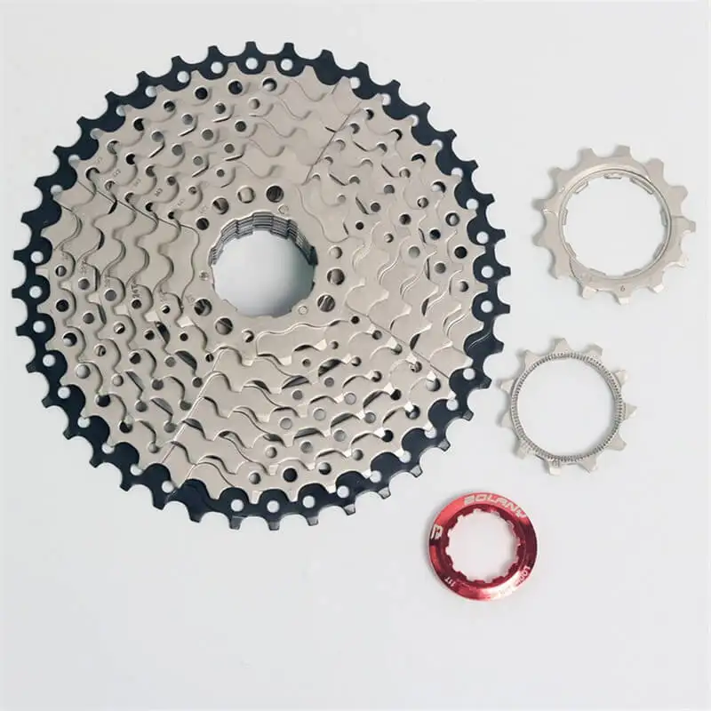 BOLANY велосипед свободного колеса 9 скорость 11 40T MTB Горный шоссейный сталь Casette