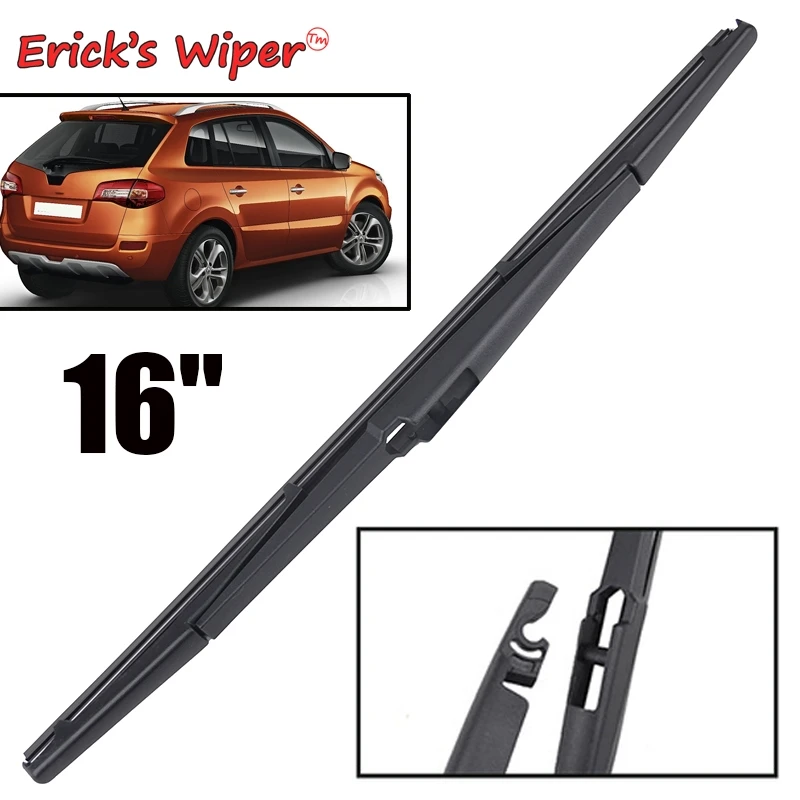 

Erick's Wiper 16" Rear Wiper Blade For Renault Koleos MK1 2008 - 2016 Windshield Windscreen Rear Window