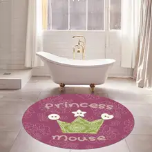 Меховой коврик, нескользящий круглый коврик, коврик для сидения, моющийся коврик, коврик для стула, декор для спальни, овчина