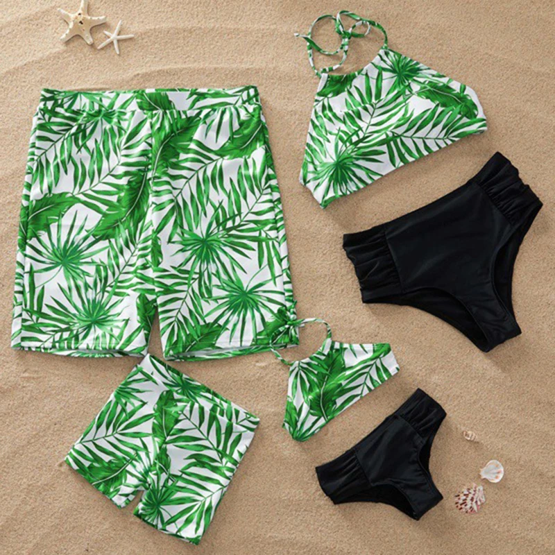 matching mother son swimsuits