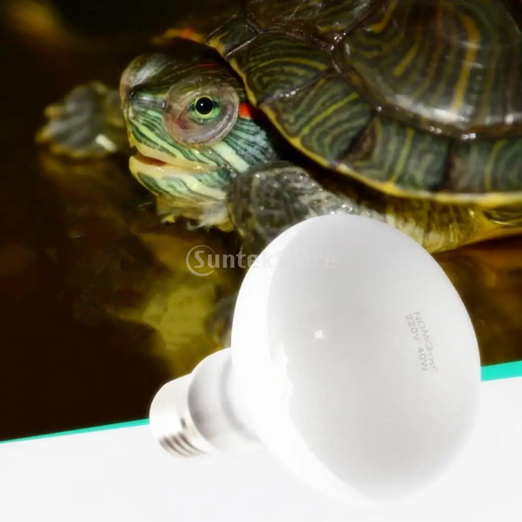 

220V -240V E27 Reptile Daylight Beam Basking Spot Lamp Heat Lighting Bulb Sun Light 25/40/50/60/75/100W Pick