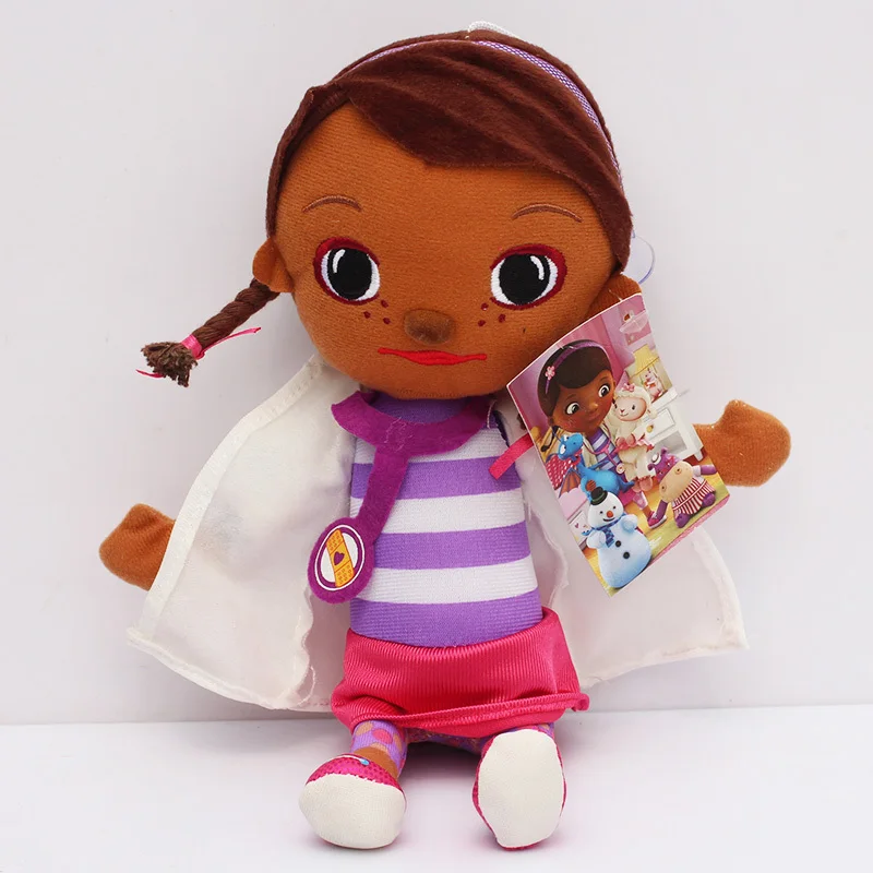 Розничная, 1 шт., 26 см, доктор плюшевая игрушка в виде животных, мягкая кукла для детей, подарок для девочки - Цвет: Doc Mcstuffins
