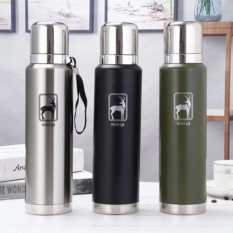 

Stainless steel heat preservation cup outdoor sports kettle full steel cup 316 large capacity super long heat preservation