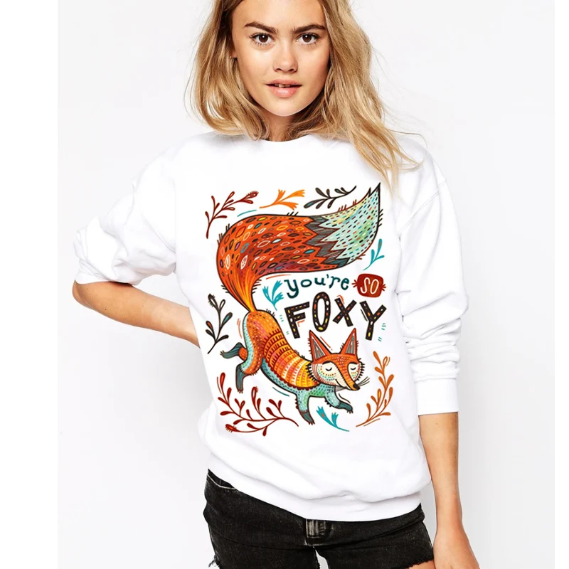 Popular Womens Fox Sweatshirts-Buy Cheap Womens Fox