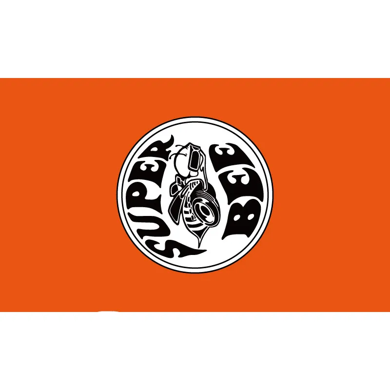 

3x5FT Polyster Super bee Flag For Car Banner 90x150cm 60x90cm Car Racing