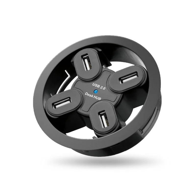 Офисный Компьютерный стол ESLOTH G1 usb сплиттер с круглым отверстием концентраторы