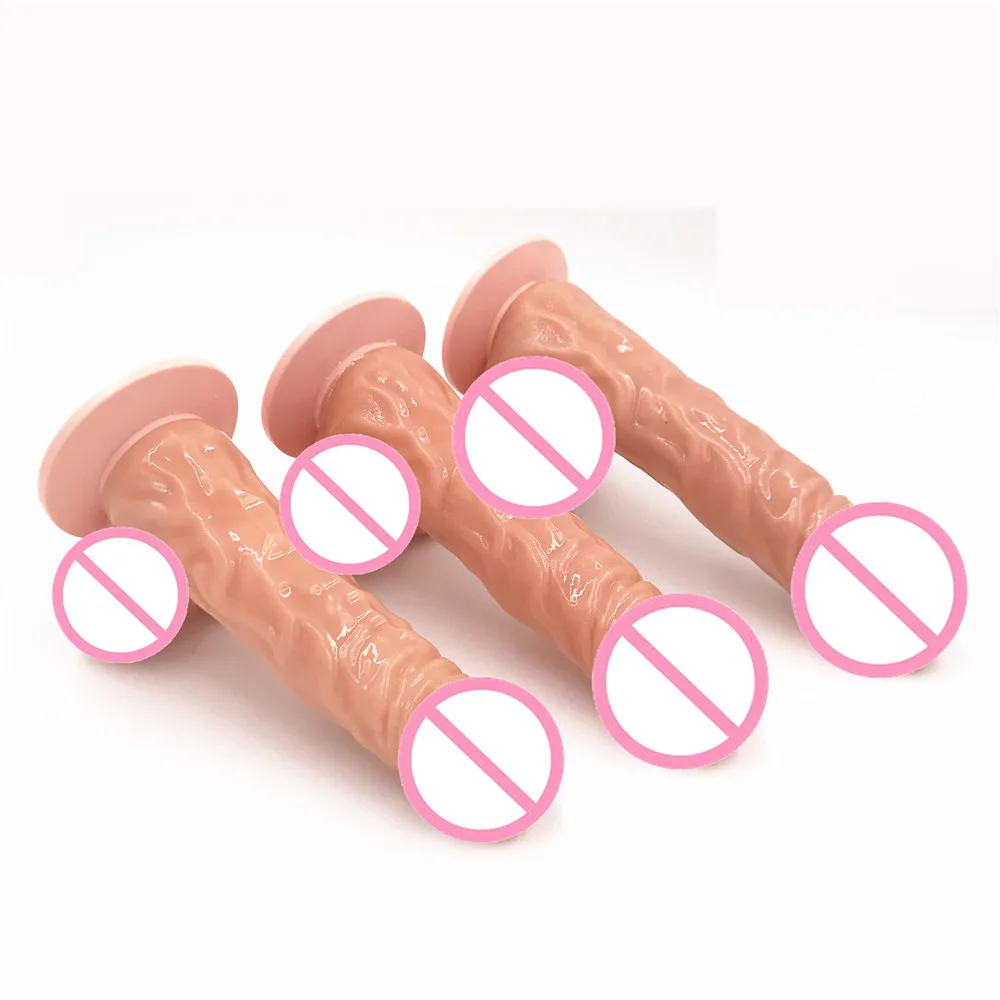 20.5CM Realistic Penis with Suction Cup Silicone Thick Huge Dildos Sex Toys for Woman Adult Products