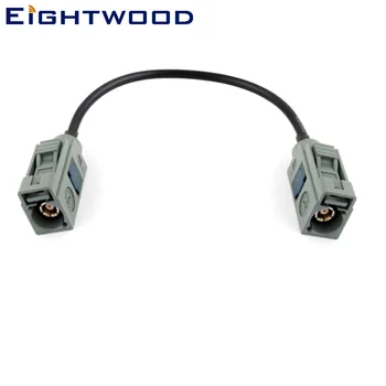 

Eightwood Car Antenna Cable Fakra Jack "G" Straight to Fakra Jack "G"Straight Pigtail Cable RG174 600cm Customizing for BNW Audi