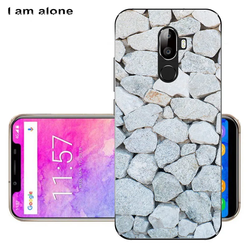 Чехлы для телефонов I am alone для Oukitel U18, 5,85 дюйма, ТПУ, модные, милые, цветные, для мобильных телефонов Oukitel U18, сумки