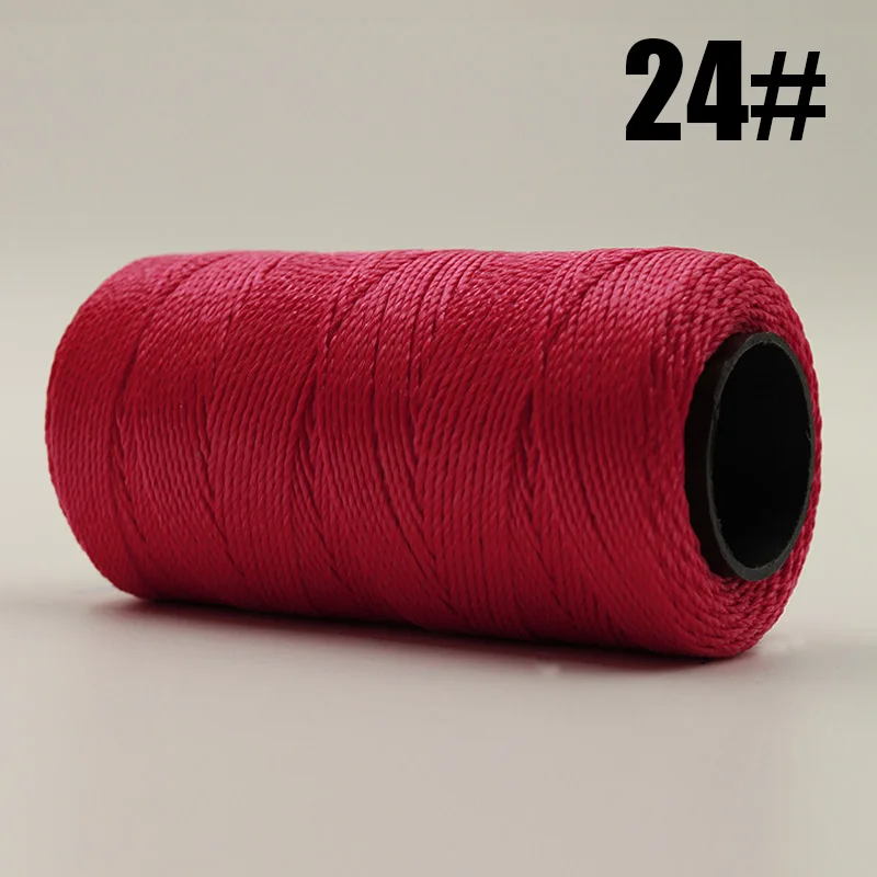 Высокое качество 1 мм толстые нитки для шитья ручной вязки линии вязания дивана подушки обуви сиденья автомобиля сшитые нитки 140 м - Цвет: red thread