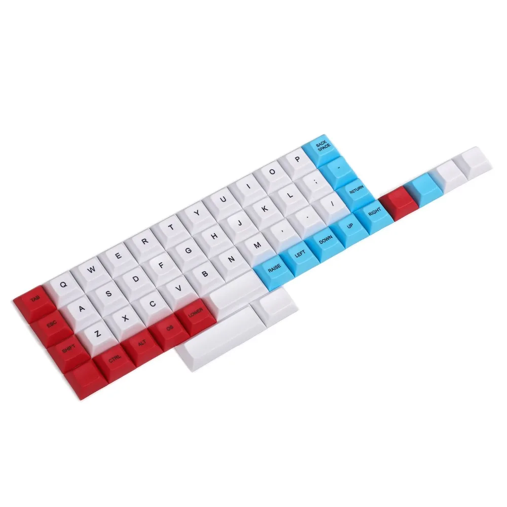 YMDK Dye Sub 1,4 мм PBT DSA Keycap для MX переключатели клавиатуры планка AMJ40 Niu40