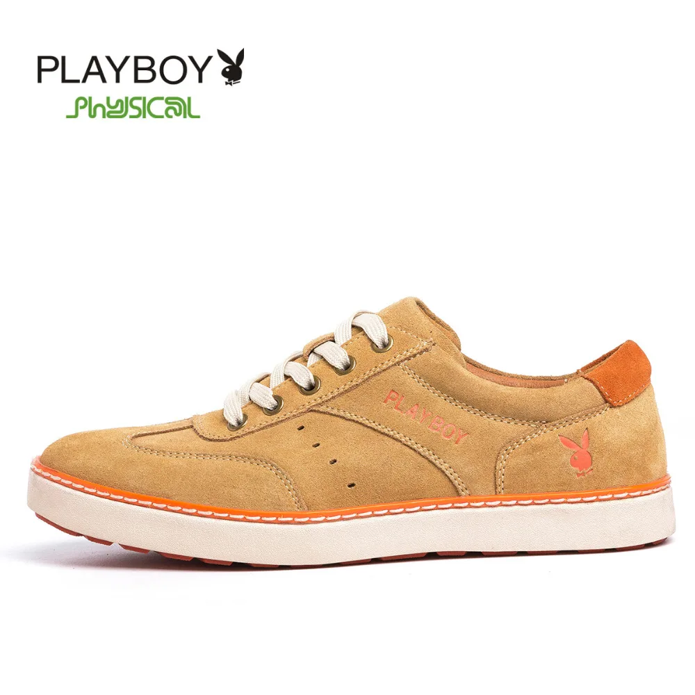 Playboy/модные мужские туфли-лодочки на шнуровке дышащая мужская обувь из натуральной кожи на плоской подошве; большие размеры 39-44; zapatillas hombre