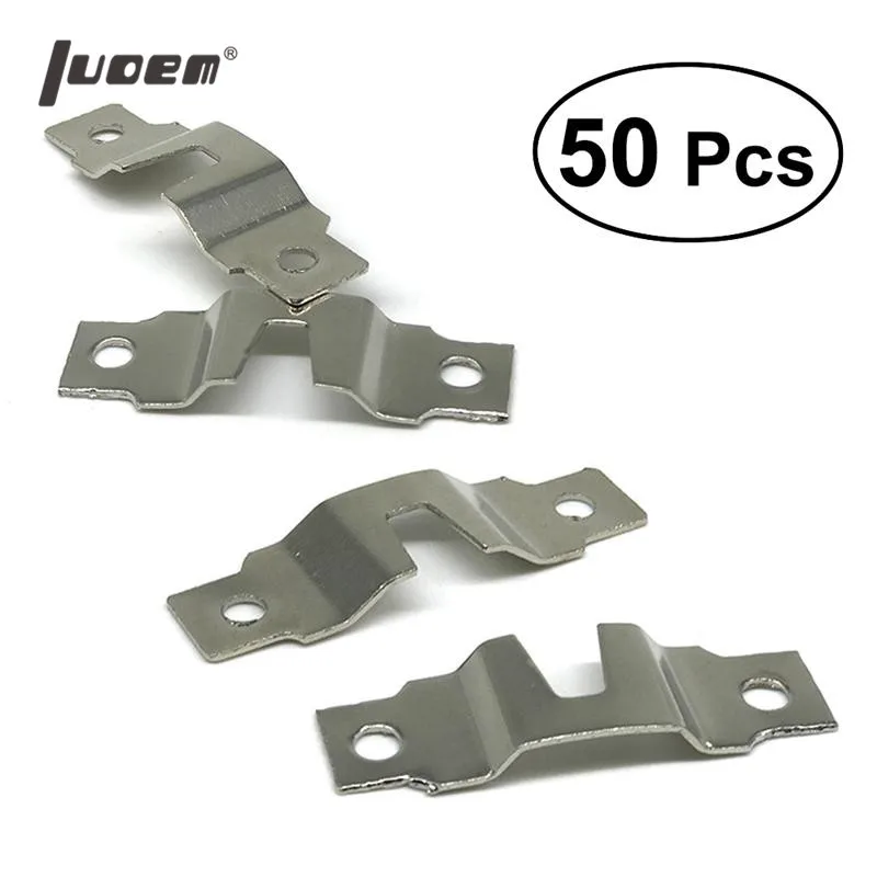 LUOEM 50pcs Picture Frame Hangers Hooks Kit Double Hole Photo Frame