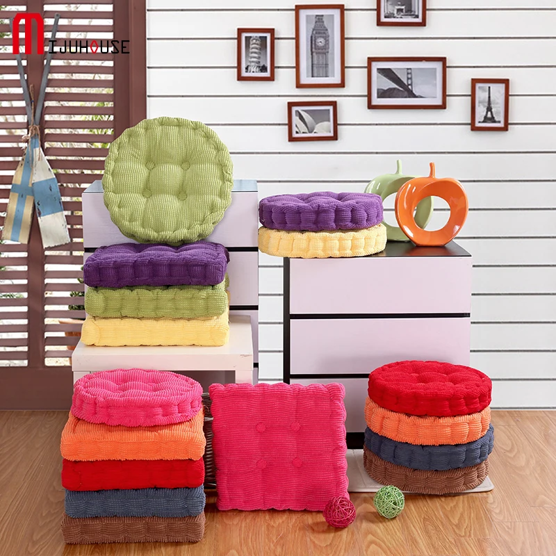 Европейский стиль подушка для медитации круглая/квадратная декоративная