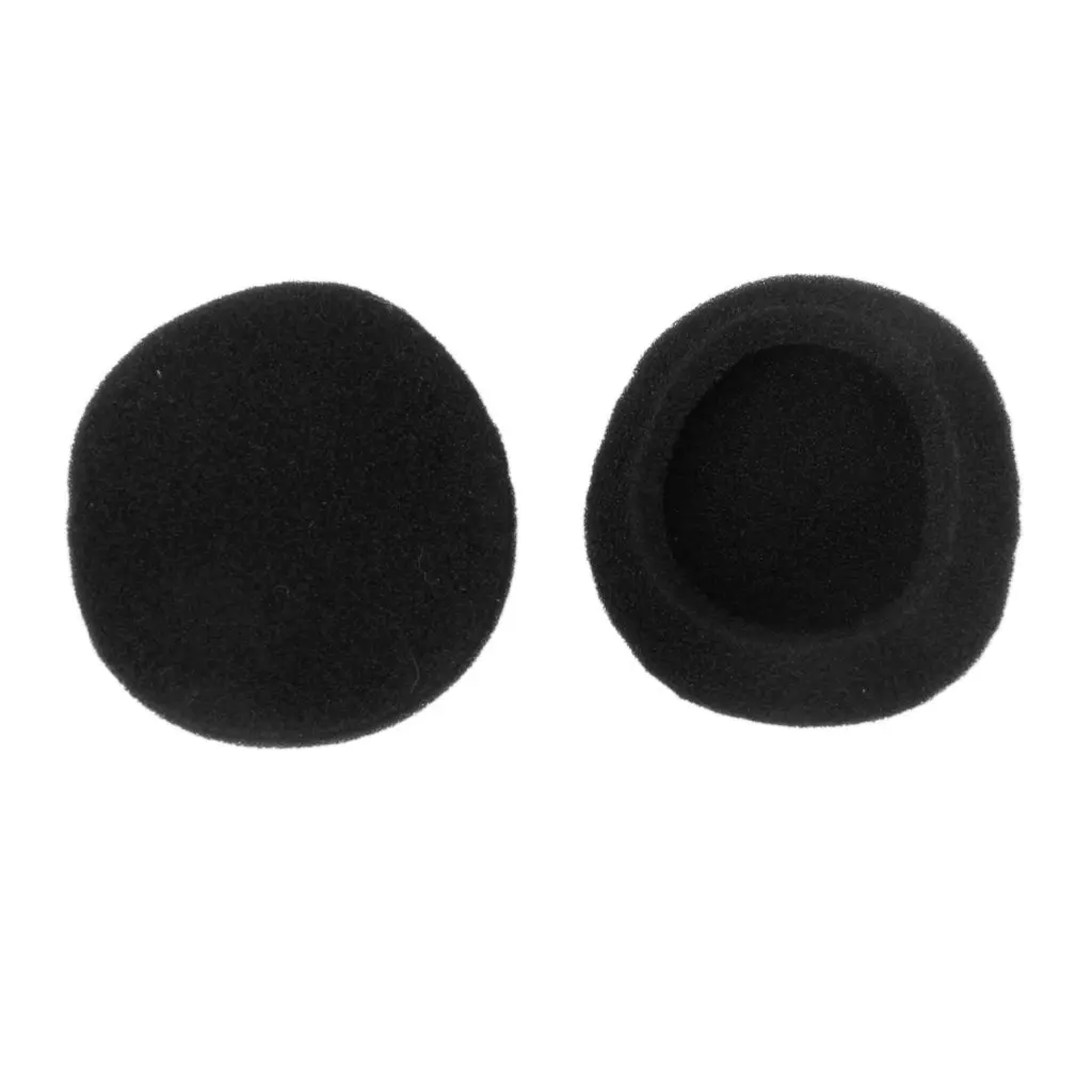 HFES новые 5 пар 40 мм Замена пены Подушка Чехол для наушников черный|headphone cover|cushion
